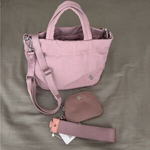 Lululemon Athletica On My Level Micro 5L Bag and Keychain Pouch Set